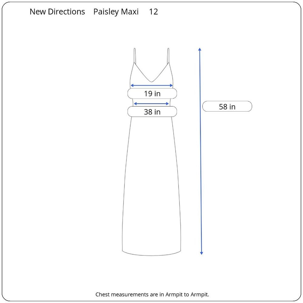 Paisley Maxi Dress - Picture 2 of 9